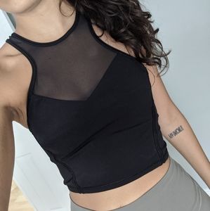 Lululemon longline mesh bra